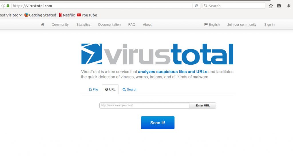 virus-total-site-scan